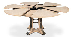 Tower Jupe Natural Dining Table - Ornate Home