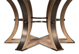 Tower Jupe Natural Dining Table - Ornate Home