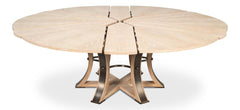 Tower Jupe Natural Dining Table - Ornate Home