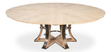 Tower Jupe Natural Dining Table - Ornate Home