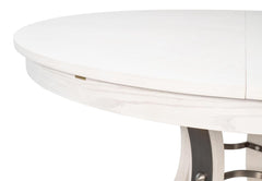 Tower Jupe White Dining Table - Ornate Home