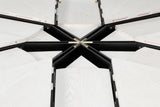 Tower Jupe White Dining Table - Ornate Home