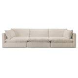 Townes Flecked Ecru Modular Sofa - Ornate Home