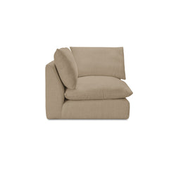 Townes Sand Corner Chair - Ornate Home