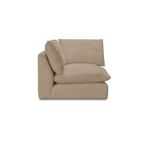 Townes Sand Corner Chair - Ornate Home