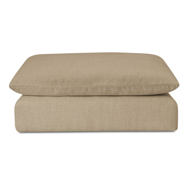Townes Sand Ottoman - Ornate Home