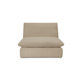 Townes Sand Slipper Chair - Ornate Home