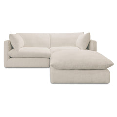 Townes White Nook Modular Sectional - Ornate Home