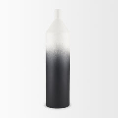 Townley Black Ombre Metal Vase - Ornate Home