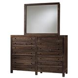 Townsend Eight Drawer Solid Wood Dresser in Java - Ornate Home