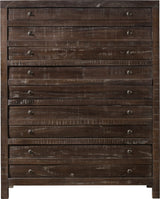 Townsend Java Five Drawer Solid Wood Chest