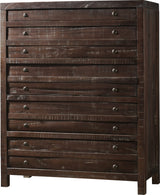 Townsend Java Five Drawer Solid Wood Chest