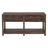 Townsend Solid Wood Console Table in Java - Ornate Home
