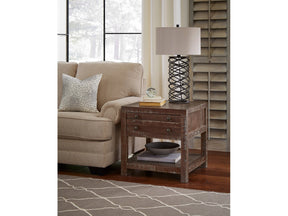 Townsend Solid Wood Side Table in Java - Ornate Home