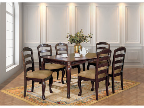 Townsville Dark Walnut 5 Pc. Dining Room Set - Ornate Home