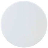 Track White Round Dining Table - Ornate Home