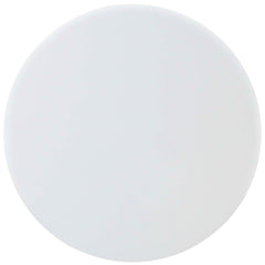 Track White Round Dining Table - Ornate Home