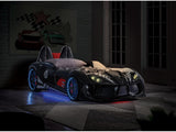 Trackster Black Car Bed / Twin - Ornate Home