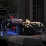 Trackster Black Car Bed / Twin - Ornate Home