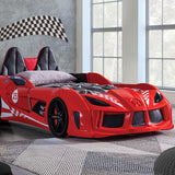 Trackster Red Car Bed / Twin - Ornate Home