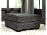 Tracling Slate Oversized Ottoman (Online Special Price) - Ornate Home