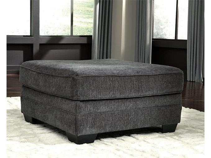 Tracling Slate Oversized Ottoman (Online Special Price) - Ornate Home