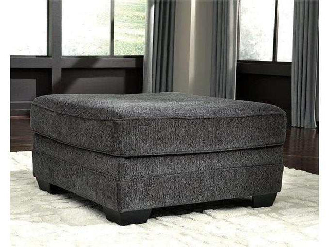 Tracling Slate Oversized Ottoman (Online Special Price) - Ornate Home