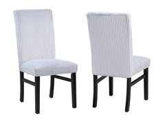 Tracy Light Grey Side Chair (Set of 2) - Ornate Home