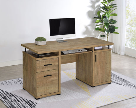 Tracy Mango 55-inch 2-drawer Office Computer Desk - Ornate Home