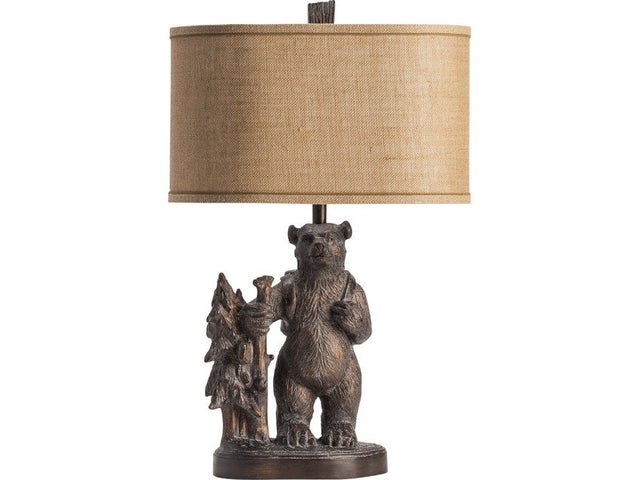 Trail Hike Brown Table Lamp - Ornate Home