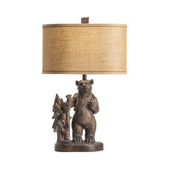 Trail Hike Brown Table Lamp - Ornate Home