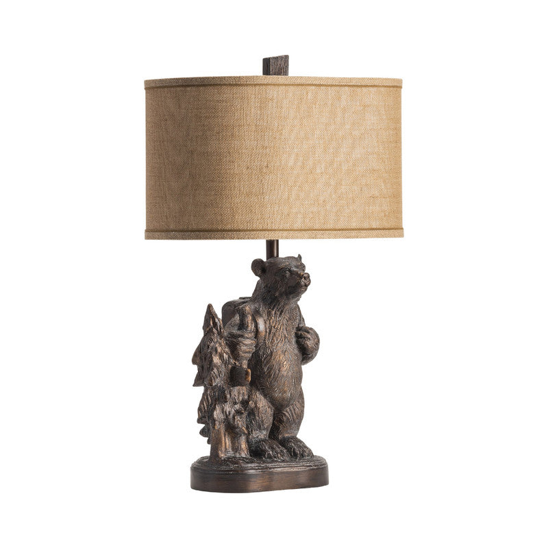 Trail Hike Brown Table Lamp - Ornate Home