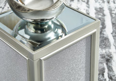 Traleena Silver Finish Nesting End Table (Set of 2) - Ornate Home
