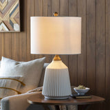 Tramutola White Table Lamp - Ornate Home