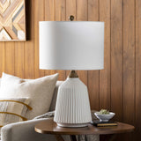 Tramutola White Table Lamp - Ornate Home