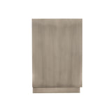 Trane Cerused Greige Nightstand - Ornate Home