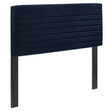 Tranquil Midnight Blue Full/Queen Headboard - Ornate Home