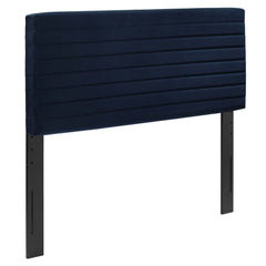 Tranquil Midnight Blue Full/Queen Headboard - Ornate Home