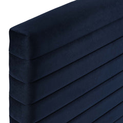 Tranquil Midnight Blue Full/Queen Headboard - Ornate Home