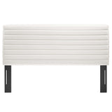 Tranquil White Full/Queen Headboard - Ornate Home