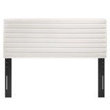 Tranquil White Full/Queen Headboard - Ornate Home
