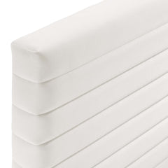 Tranquil White Full/Queen Headboard - Ornate Home