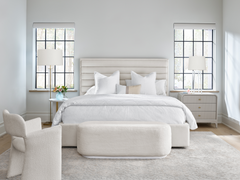 Tranquility Melborne Ivory Queen Bed Complete - Ornate Home