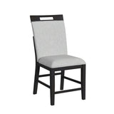 Transcend Charcoal 5-Piece Counter Height Dining Set - Ornate Home