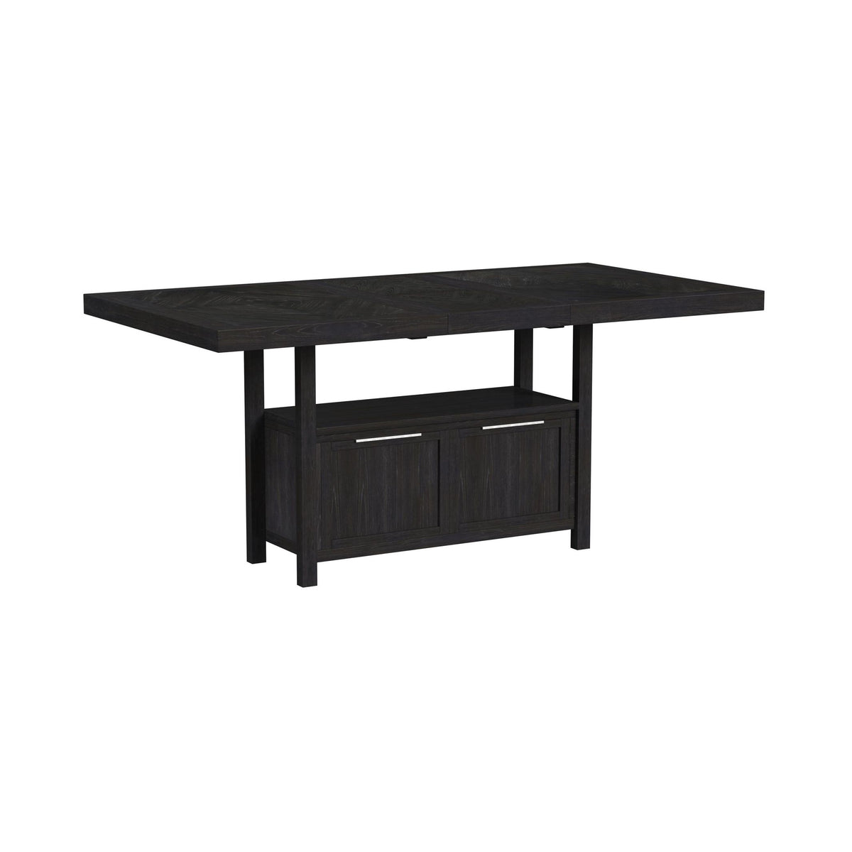 Transcend Charcoal 6-Piece Counter Height Dining Set - Ornate Home