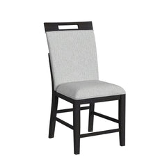 Transcend Charcoal 6-Piece Counter Height Dining Set