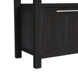 Transcend Charcoal 6-Piece Counter Height Dining Set - Ornate Home