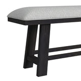 Transcend Charcoal 6-Piece Counter Height Dining Set - Ornate Home