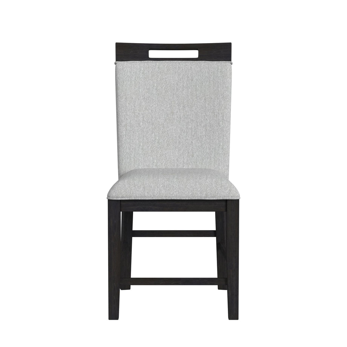 Transcend Charcoal/Light Grey Counter Side Chair (Set of 2) - Ornate Home