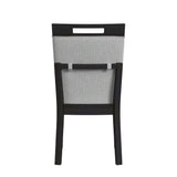 Transcend Charcoal/Light Grey Dining Side Chair (Set of 2) - Ornate Home